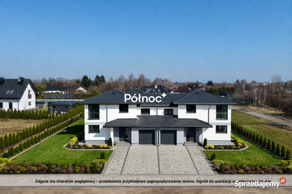 Nowoczesny bliźniak 138m2 Leopolda Staffa garaż Chełm