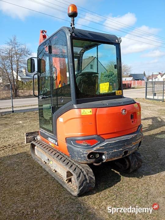 Minikoparka Kubota KX0274 Szybkozłącze Koparki Myszyniec Stary
