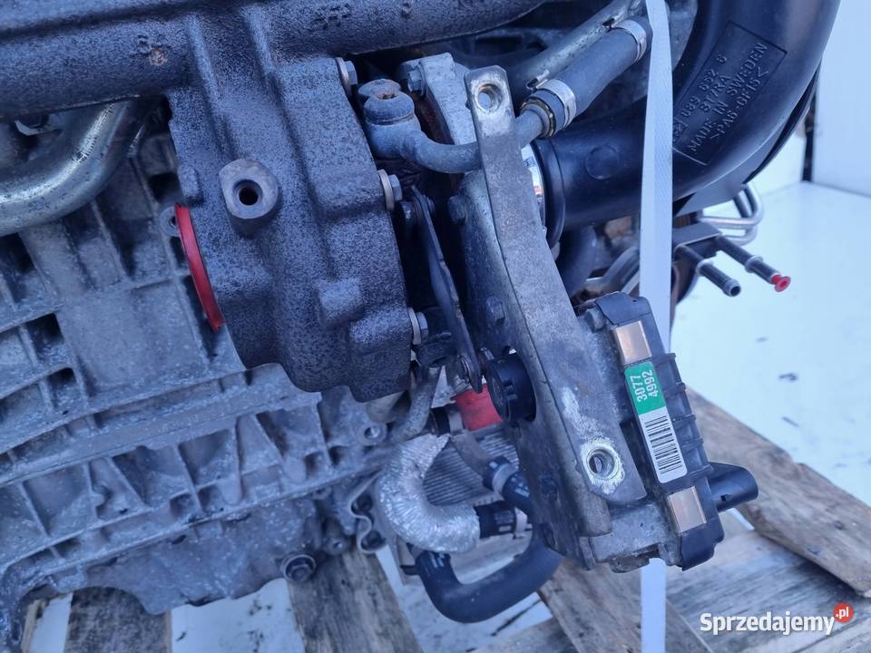 SILNIK KOMPLET Volvo XC70 III 24 D5 185 z łapą lubelskie Rudka