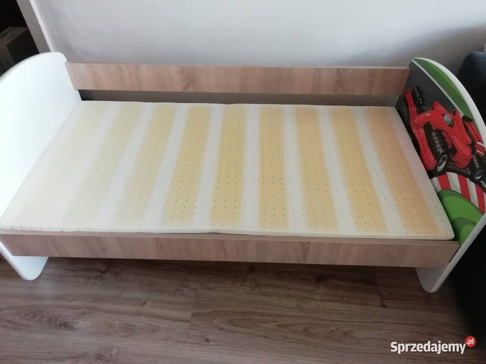 Łóżko dziecięce 140x70 materac dwustronny sprzedam