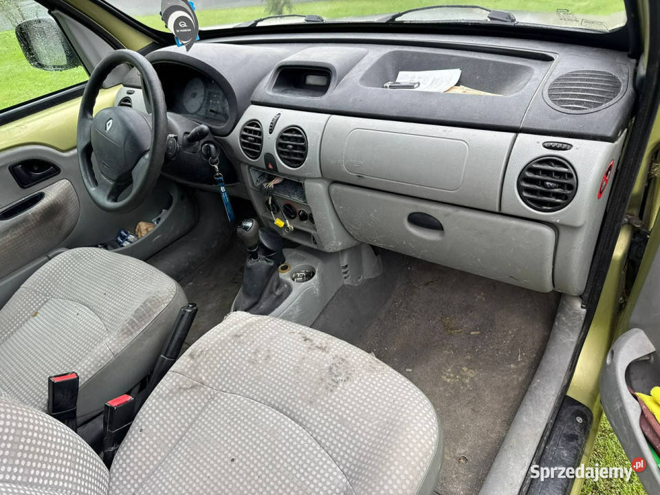 Renault Kangoo 16 i benz LPG 5 osobowy Rok produkcji 2005 Łodygowice