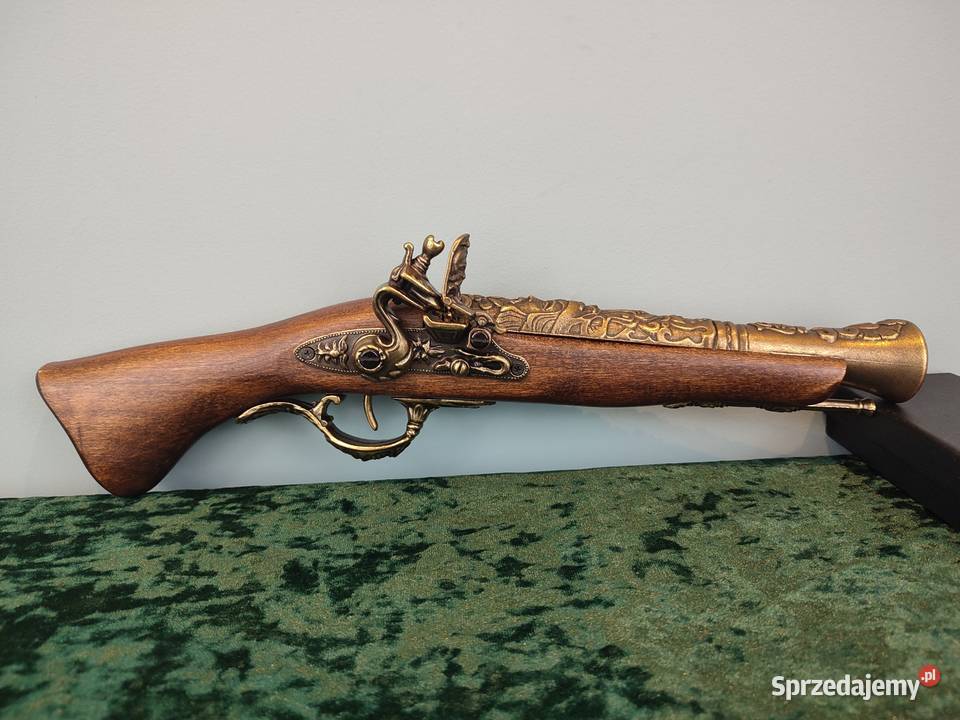 Piękna replika garłacza włoskiego z XVII wieku Łódź