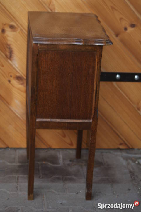 Drewniana komódka szafka stolik nocny styl Warszawa