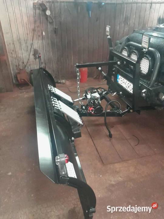 Pług hydrauliczny do terenówki 4x4 Wadowice