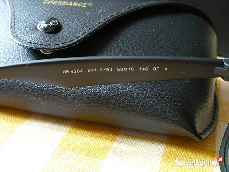 Okulary Ray Ban RB4264 601S5J 58 Rozmiar L z Gdynia sprzedam