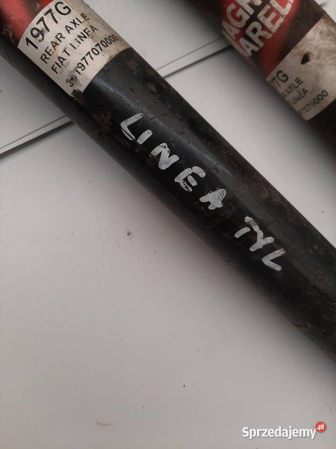 Fiat Linea komplet amortyzatorów tylnych tył osobowe