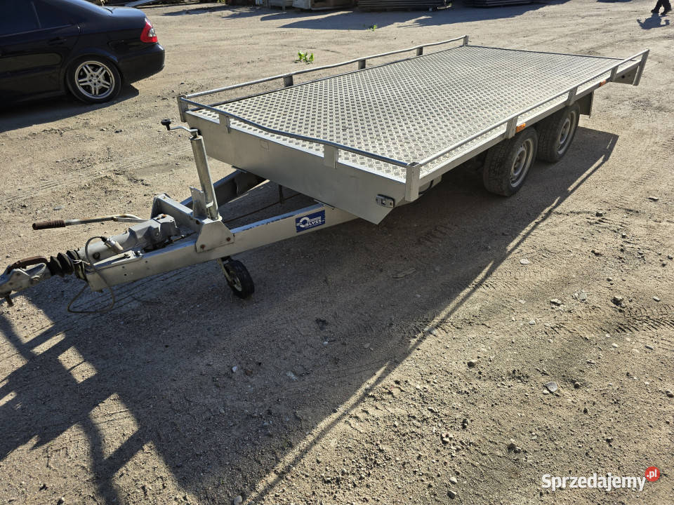 Przyczepa laweta BLYSS AH27 DMC 3000 ładowność Rudolfowo