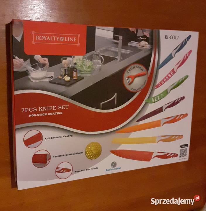 ROYALTY LINE noże ceramiczne 7 Części obieraczka Kielce sprzedam