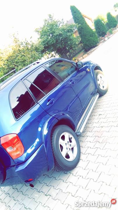 TOYOTA RAV4 2002 NIEBIESKA DIESEL 20 D4D RAV4 Kuźnica Grabowska
