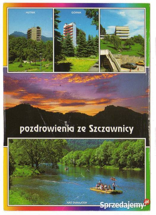 SZCZWNICA POCZTÓWKA WIELOWIDOKOWA 2 Krynki sprzedam