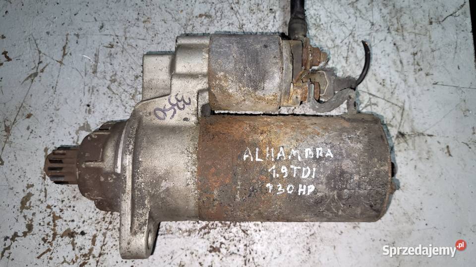 Rozrusznik Seat Alhambra 19TDI 130hp Pozostałe Łagów