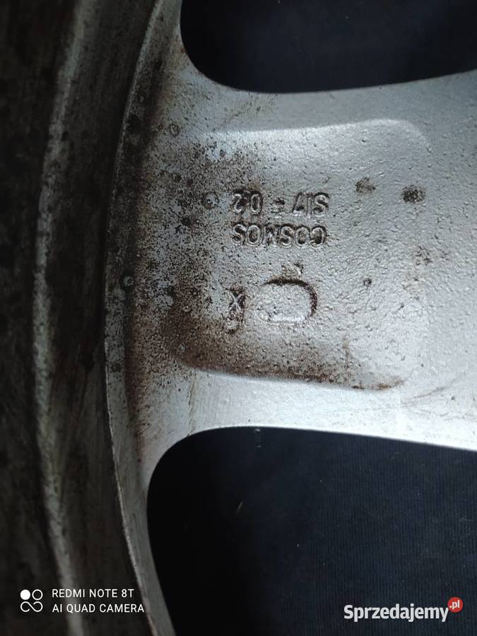 Felgi aluminiowe 17 opony zima Peugeot 407 Międzychód