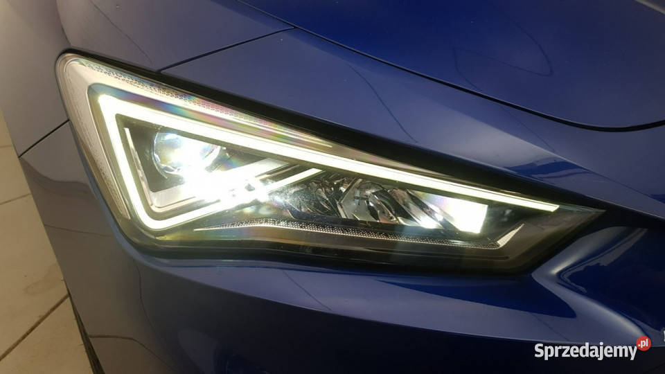 Seat Leon 15 eTSI 150 Xcellence DSG Z Polskiego niebieski Warszawa sprzedam