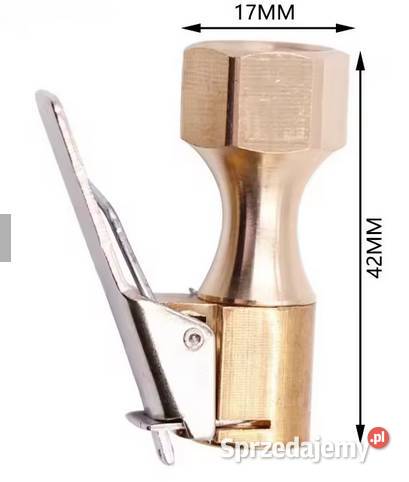 Zacisk końcówka pompki kompresora samochodowy AV wielkopolskie Poznań sprzedam