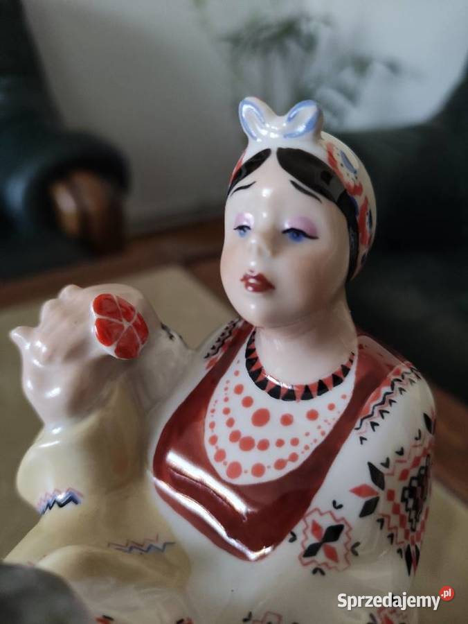 Figurka porcelanowa Kijów Taniec ukraiński lata Figurki i rzeźby Janów Lubelski