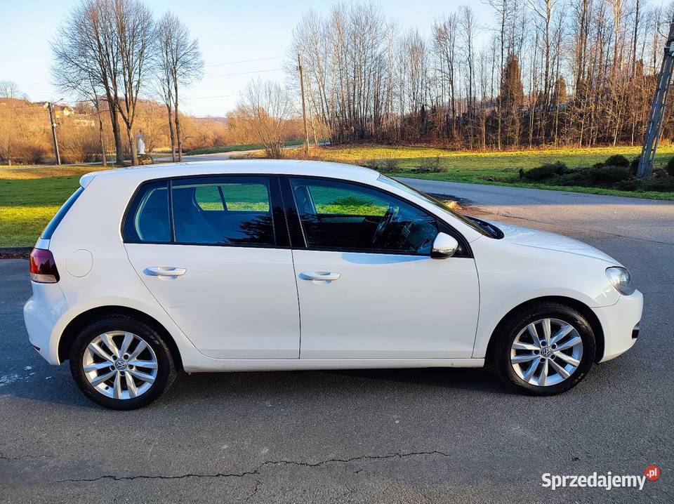 Ładny Volkswagen Golf VI 16 tdi 105 2010 prosto klimatyzacja Domaradz