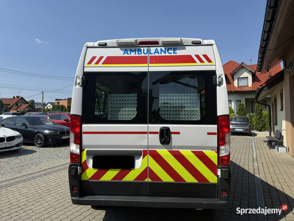 Fiat Ducato Ambulans Rampa Orzech