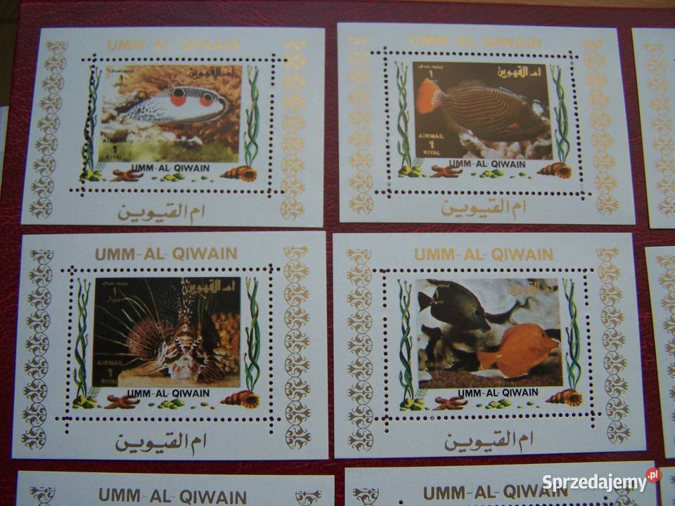 Umm Al Qiwain ZEA MNH 1972Ryby Tychy