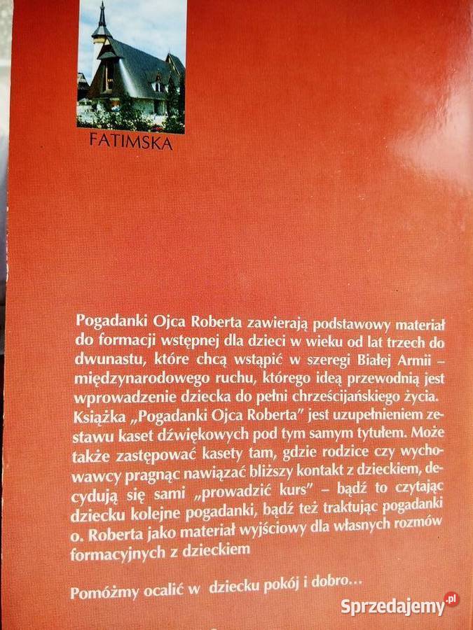 Pogadanki Ojca Roberta ksiąŻki antykwaryczne Antykwariat Warszawa