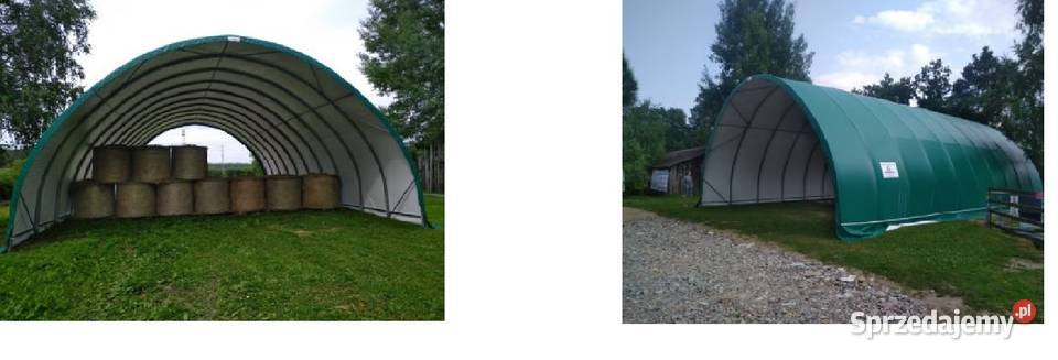 Hala namiotowa tunelowa 2 letnia 10x15m sprzedam