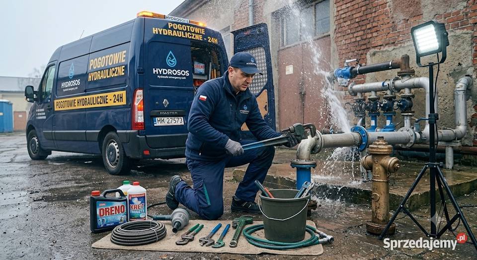 Usunięcie awarii hydraulicznej Wrocław usługi