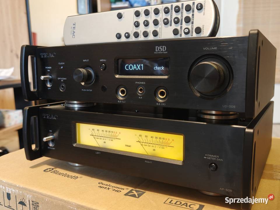 Zestaw stereo Teac UD505 AP505 sprzedam