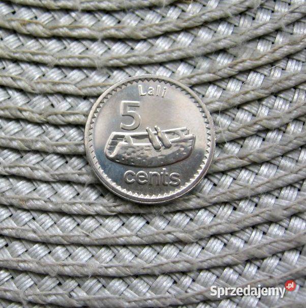 Fidżi 5 Cent 2012r Mennicza Kalisz
