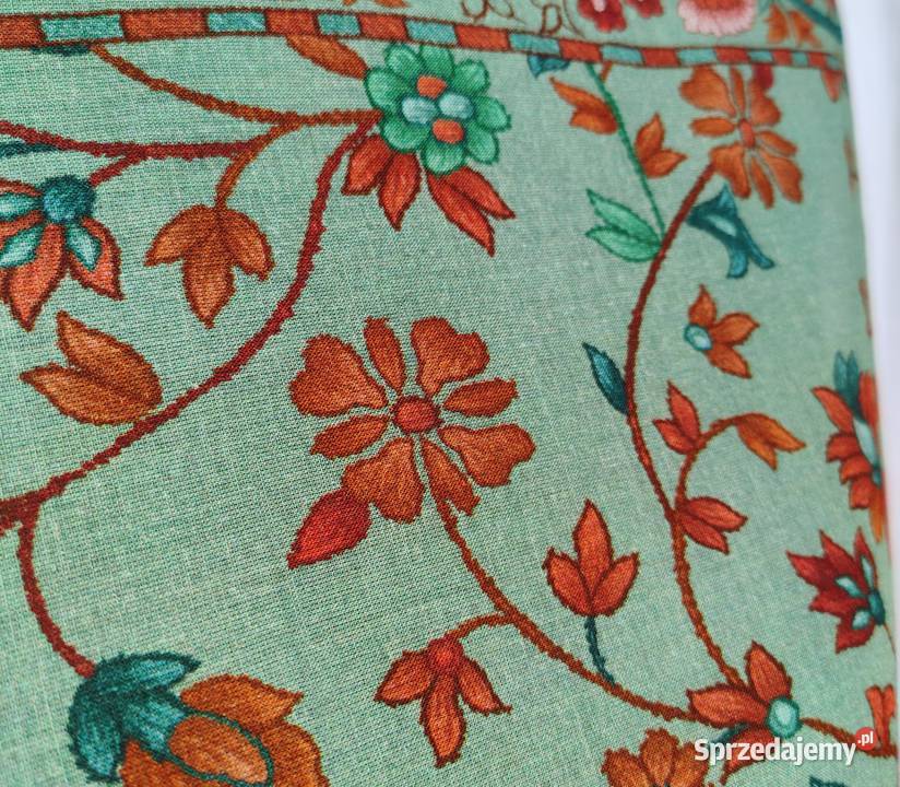 Duża chusta indyjska dupatta szal bawełna zachodniopomorskie Szczecin