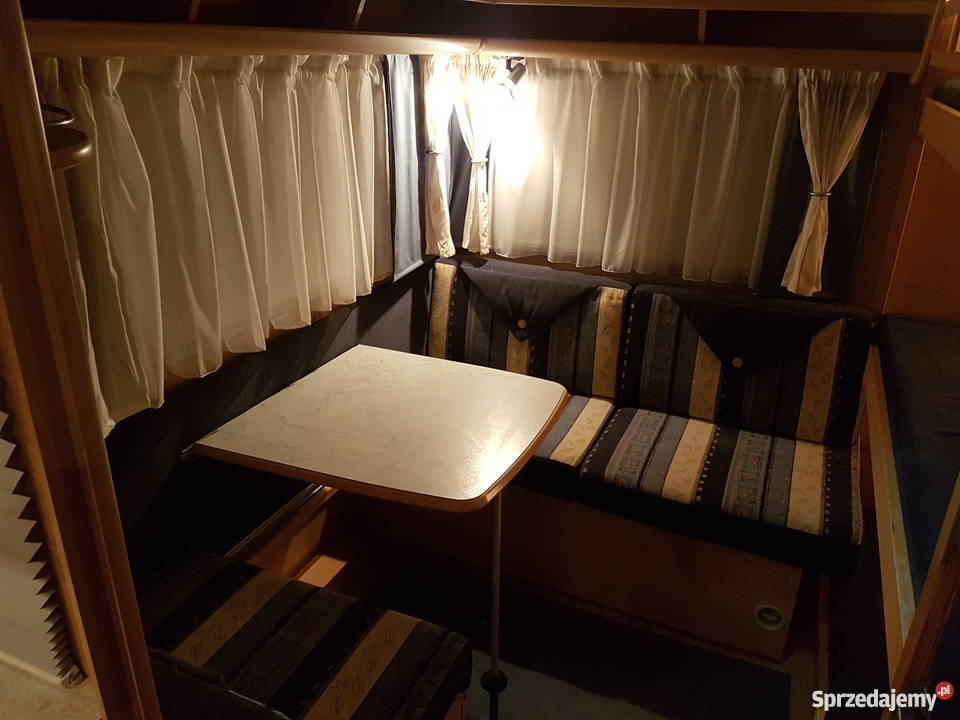 przyczepa Dethleffs łóżka piętrowe x3 wielkopolskie Oborniki sprzedam