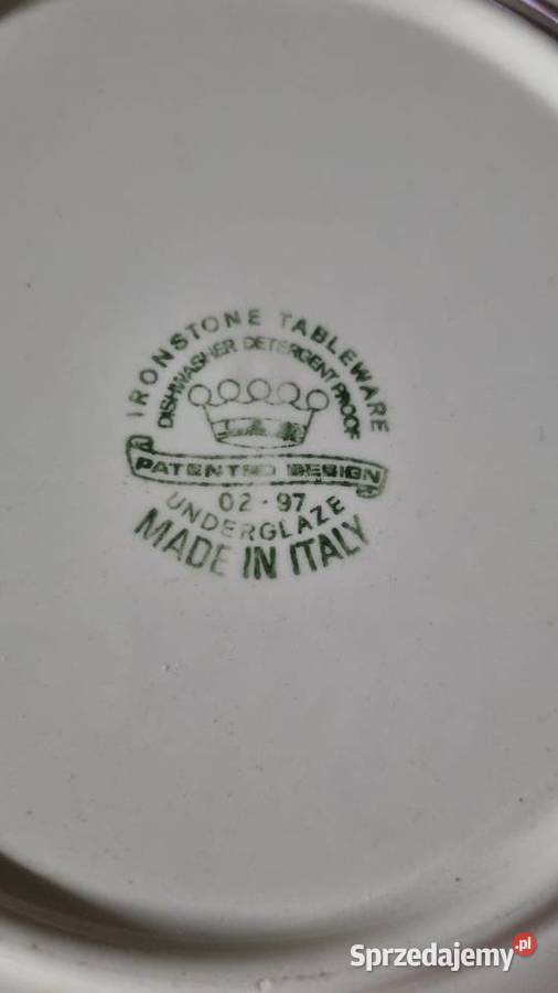 Talerz Ceramika Włoska Wola Podłężna