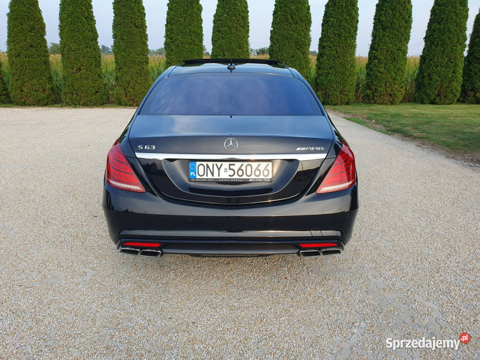 Mercedes S 63 AMG 585 Karbon Ceramika Burmester Strobice sprzedam