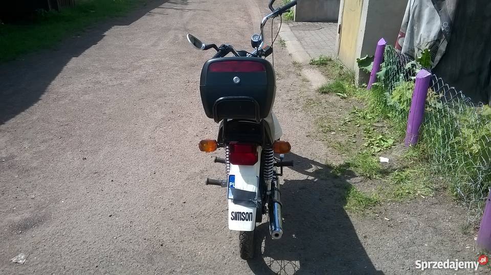 Simson S53 niebieski