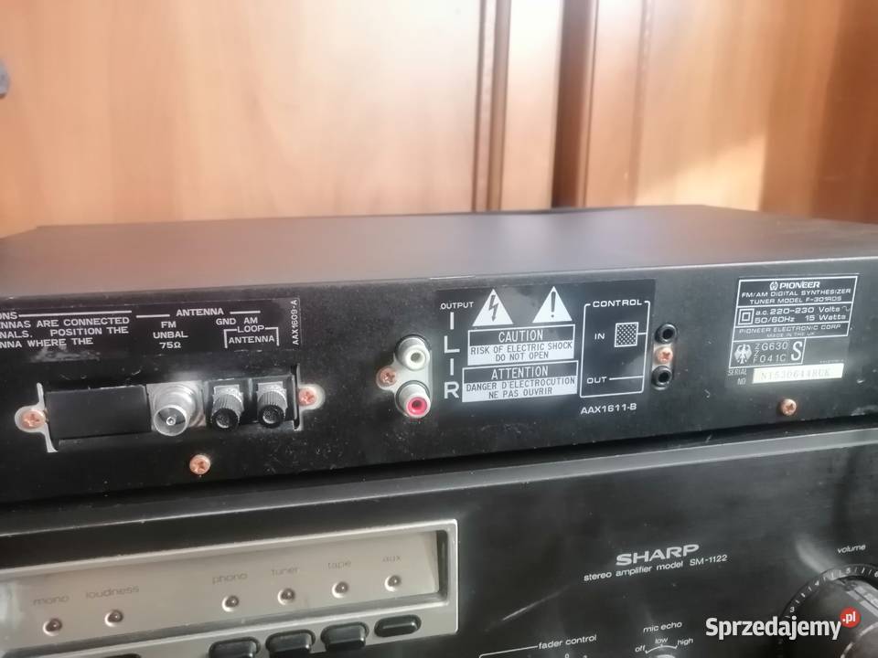 Tuner radiowy cyfrowy Pioneer F301RDS czarny Legnica