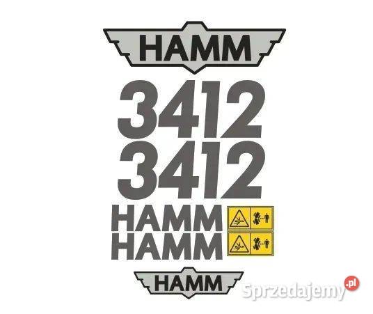 Naklejki oklejenie HAMM 3412 Zamiennik mazowieckie Janików