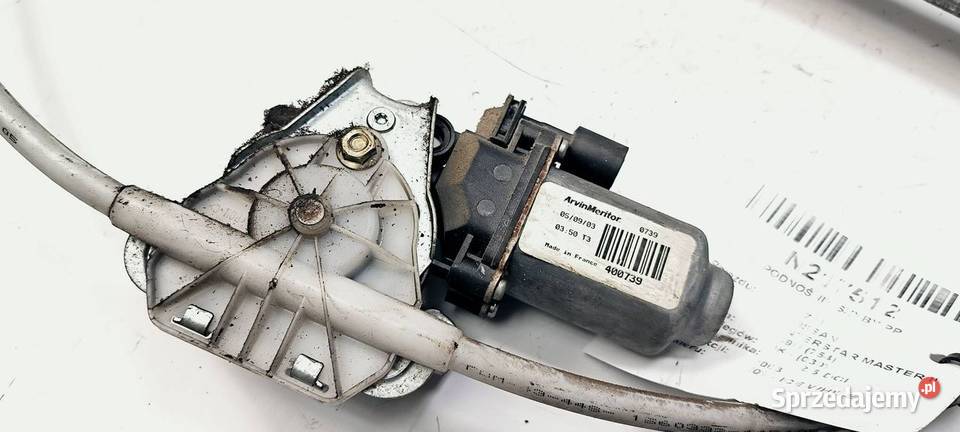 PODNOŚNIK SZYBY PP NISSAN INTERSTAR MASTER II Lipno