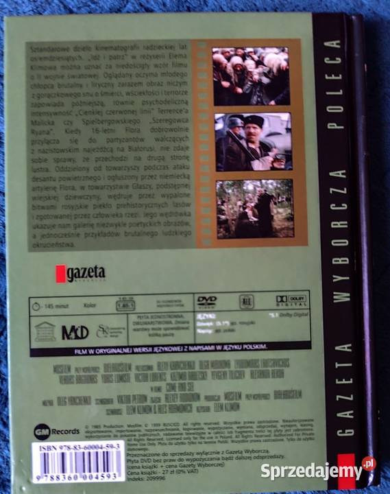 Film na płycie dvd Idź i patrz Sosnowiec