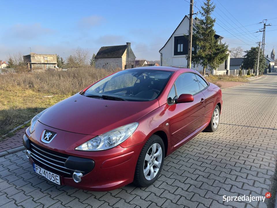 Peugeot 307 CC 16 16v 109 2006r Zielona Góra