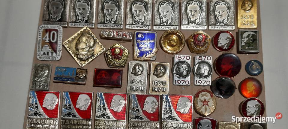 odznaki przypinki 6 Warszawa sprzedam