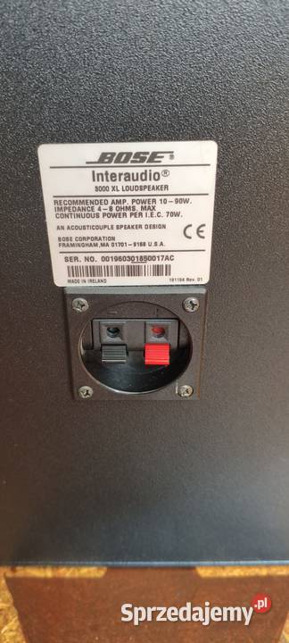 Kolumny BOSE 3000XL mazowieckie Sochocin