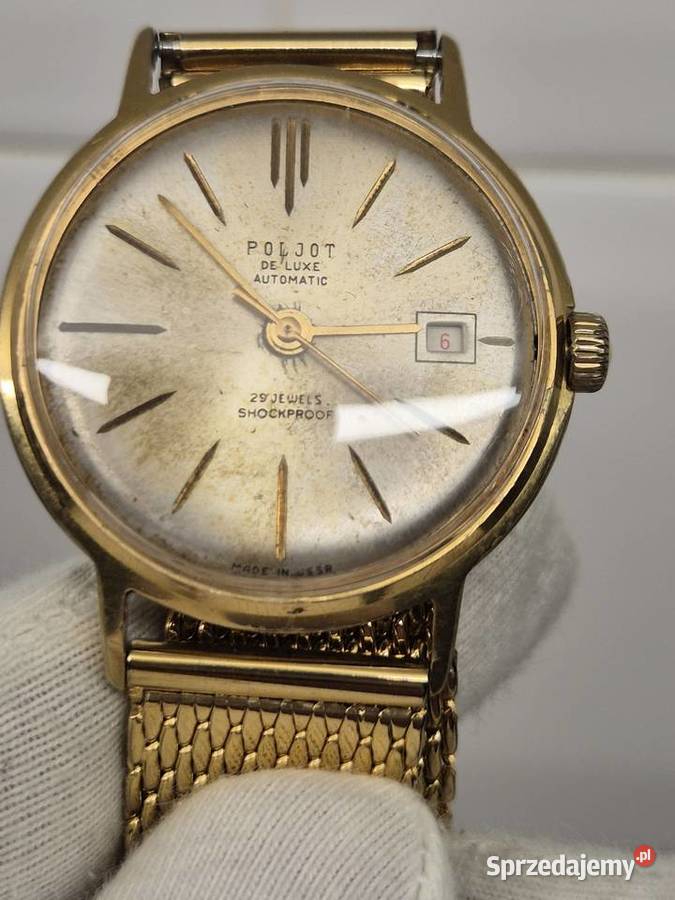 Zegarek Poljot de Lux Au automat Chorzów
