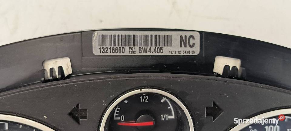 LICZNIK ZEGAR OPEL ZAFIRA B 13216660 Lipno