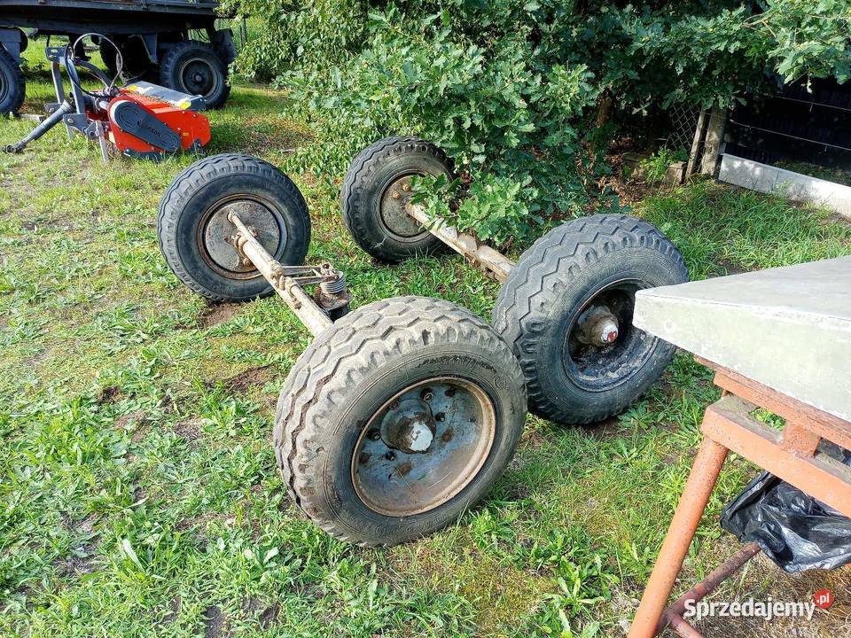 Osie do przyczepy D47D46 na balonowkach Przeciszów sprzedam