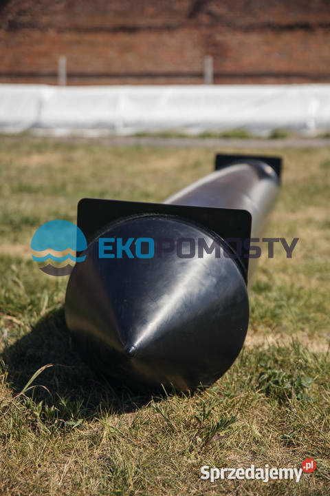 Pływak rurowy PEHD 400mm 3m pomost pływający warmińsko-mazurskie