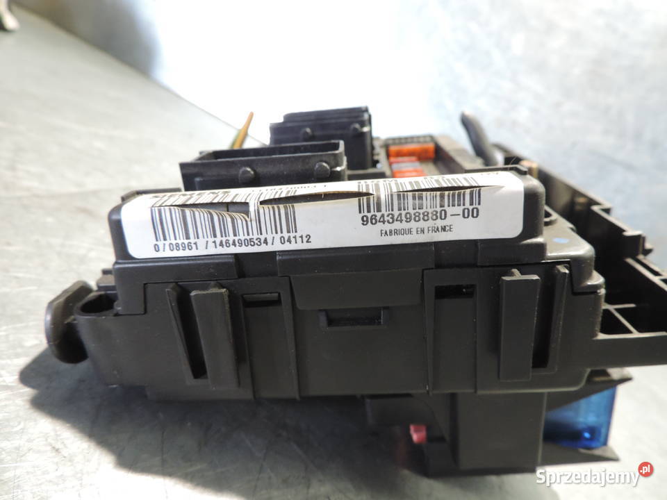 STEROWNIK MODUŁ BSM CITROEN C3 I 9643498880 małopolskie Nowy Sącz sprzedam