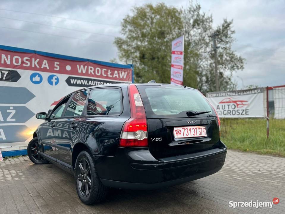 Volvo V50 16 Diesel 2007 Alufelgi Długie diesel Wrocław