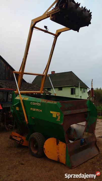 Marmix paszowóz poziomy samozaładowczy z frezem Lubin
