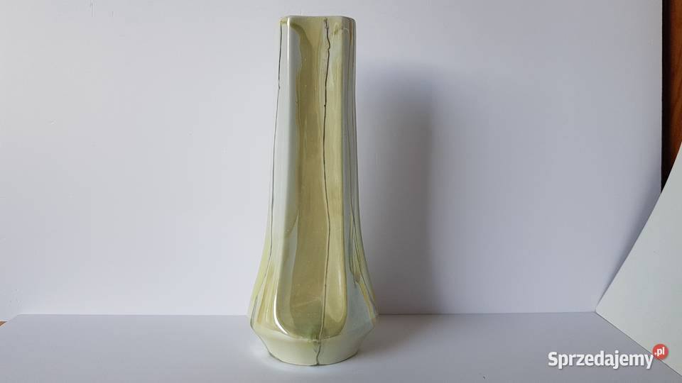Porcelanowy wazon Krokus Bogucice porcelana PRL