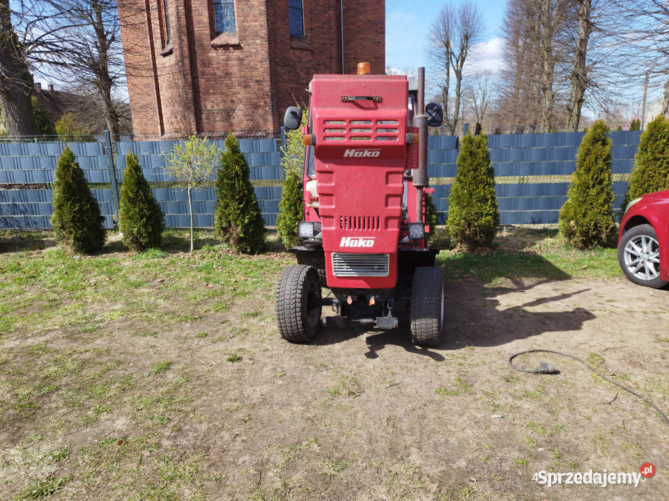 Ciągnik Hako Przyczepka Ownice sprzedam