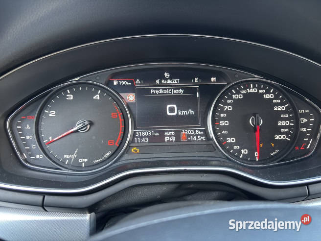 AUDI A4 2018 196800 ccm 190 mazowieckie