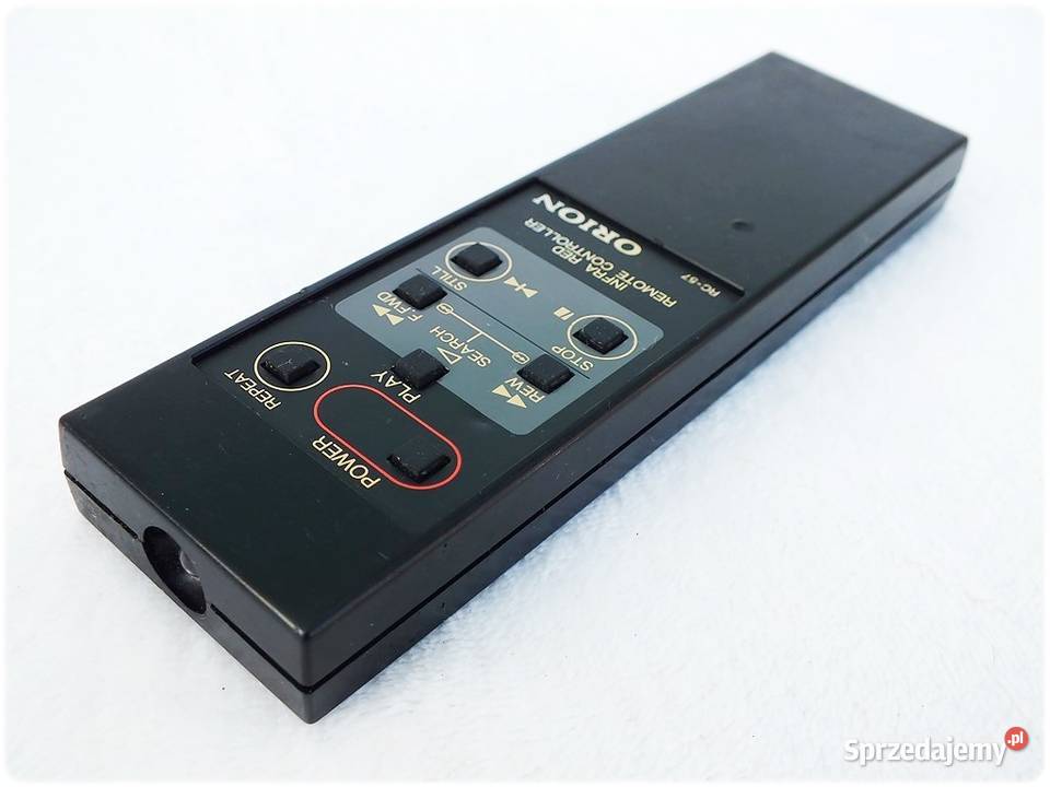 Pilot ORION RC57 do magnetowidu video ORYGINAŁ Elektronika Żary